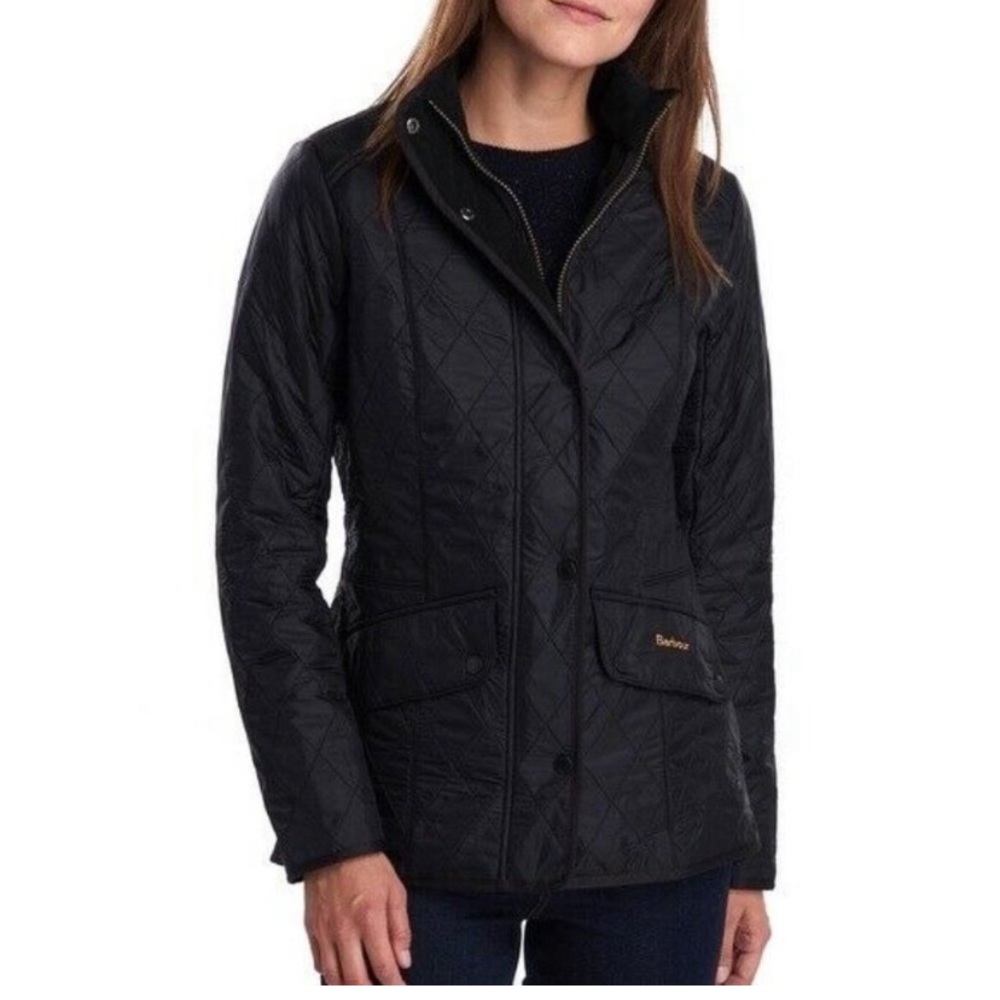Barbour Black Quilted Jacket